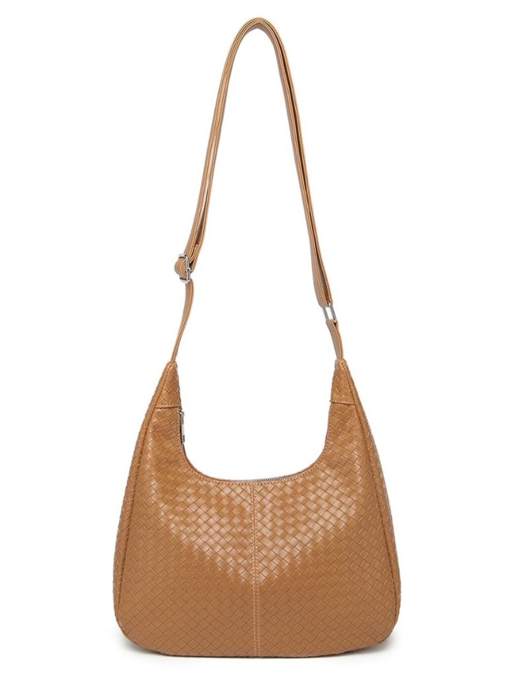 Woven Hobo Bags for Women, Crossbody Shoulder Bag Vegan Leather Bag Handbag Tote